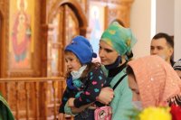 40-Вход Господень в Иерусалим. Божественная Литургия в Андреевском кафедральном соборе.