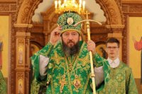 45-Вход Господень в Иерусалим. Божественная Литургия в Андреевском кафедральном соборе.