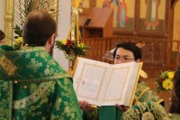 25-Праздничное всенощное бдение в канун Недели цветоносной