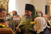 29-Праздничное всенощное бдение в канун Недели цветоносной