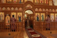 25-В Андреевском кафедральном соборе совершен  чин воздвижения Креста Господня