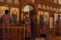 26-В Андреевском кафедральном соборе совершен  чин воздвижения Креста Господня
