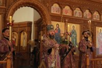28-В Андреевском кафедральном соборе совершен  чин воздвижения Креста Господня