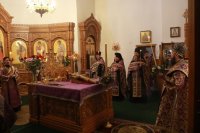 29-В Андреевском кафедральном соборе совершен  чин воздвижения Креста Господня