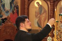 1-Божественная Литургия в главном храме Восточного Казахстана в Неделю 14-ю по Пятидесятнице 