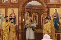 32-Божественная Литургия в главном храме Восточного Казахстана в Неделю 14-ю по Пятидесятнице 