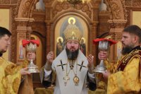 46-Божественная Литургия в главном храме Восточного Казахстана в Неделю 14-ю по Пятидесятнице 