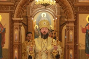Неделя святых праотец. Божественная Литургия в Андреевском кафедральном соборе.