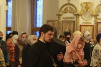 6-Неделя святых праотец. Божественная Литургия в Андреевском кафедральном соборе.
