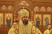 12-Неделя святых праотец. Божественная Литургия в Андреевском кафедральном соборе.
