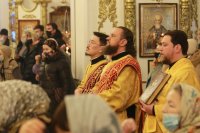 17-Неделя святых праотец. Божественная Литургия в Андреевском кафедральном соборе.
