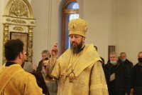 18-Неделя святых праотец. Божественная Литургия в Андреевском кафедральном соборе.