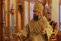 22-Неделя святых праотец. Божественная Литургия в Андреевском кафедральном соборе.