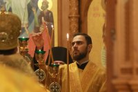 24-Неделя святых праотец. Божественная Литургия в Андреевском кафедральном соборе.