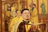 28-Неделя святых праотец. Божественная Литургия в Андреевском кафедральном соборе.