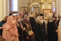 32-Неделя святых праотец. Божественная Литургия в Андреевском кафедральном соборе.