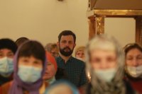 46-Неделя святых праотец. Божественная Литургия в Андреевском кафедральном соборе.