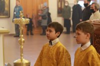 48-Неделя святых праотец. Божественная Литургия в Андреевском кафедральном соборе.