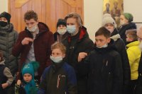53-Неделя святых праотец. Божественная Литургия в Андреевском кафедральном соборе.