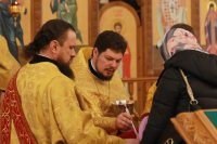 61-Неделя святых праотец. Божественная Литургия в Андреевском кафедральном соборе.