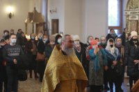 65-Неделя святых праотец. Божественная Литургия в Андреевском кафедральном соборе.