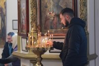 67-Неделя святых праотец. Божественная Литургия в Андреевском кафедральном соборе.