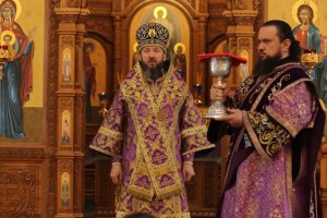 Служение епископа Амфилохия в субботу второй седмицы Великого поста