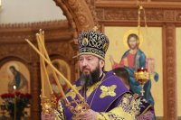 7-Праздник Всемирного Воздвижения Честнаго и Животворящего Креста Господня. Божественная Литургия в Андреевском кафедральном соборе.