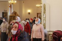 9-Праздник Всемирного Воздвижения Честнаго и Животворящего Креста Господня. Божественная Литургия в Андреевском кафедральном соборе.