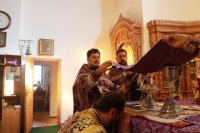 22-Праздник Всемирного Воздвижения Честнаго и Животворящего Креста Господня. Божественная Литургия в Андреевском кафедральном соборе.