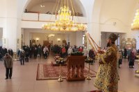 23-Праздник Всемирного Воздвижения Честнаго и Животворящего Креста Господня. Божественная Литургия в Андреевском кафедральном соборе.