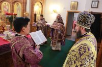 26-Праздник Всемирного Воздвижения Честнаго и Животворящего Креста Господня. Божественная Литургия в Андреевском кафедральном соборе.