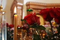 28-Праздник Всемирного Воздвижения Честнаго и Животворящего Креста Господня. Божественная Литургия в Андреевском кафедральном соборе.