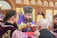 29-Праздник Всемирного Воздвижения Честнаго и Животворящего Креста Господня. Божественная Литургия в Андреевском кафедральном соборе.