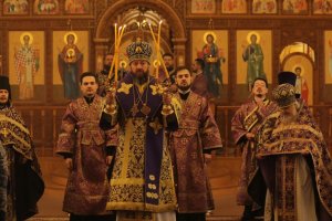 Служение епископа Амфилохия в Неделю вторую Великого поста 