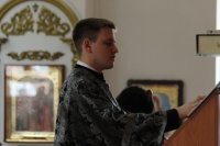 4-Епископ Амфилохий совершил заключительную Литургию Преждеосвященных Даров 