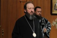 6-Епископ Амфилохий совершил заключительную Литургию Преждеосвященных Даров 