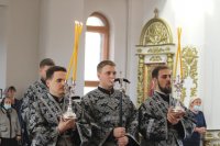 17-Епископ Амфилохий совершил заключительную Литургию Преждеосвященных Даров 