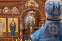 19-Празднование Успения Пресвятой Богородицы в главном храме Рудного Алтая