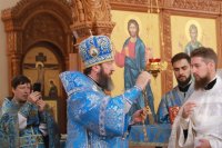 53-Празднование Успения Пресвятой Богородицы в главном храме Рудного Алтая