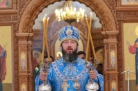 59-Празднование Успения Пресвятой Богородицы в главном храме Рудного Алтая