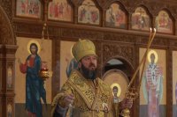 18-Божественная Литургия в кафедральном соборе в Неделю 23-ю по Пятидесятнице