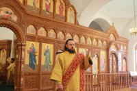 40-Божественная Литургия в кафедральном соборе в Неделю 23-ю по Пятидесятнице