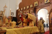 43-Божественная Литургия в кафедральном соборе в Неделю 23-ю по Пятидесятнице