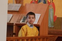 46-Божественная Литургия в кафедральном соборе в Неделю 23-ю по Пятидесятнице
