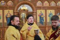 50-Божественная Литургия в кафедральном соборе в Неделю 23-ю по Пятидесятнице