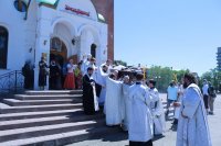 1-В Андреевском кафедральном соборе состоялось отпевание архимандрита Спиридона (Теплухина)