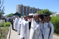 3-В Андреевском кафедральном соборе состоялось отпевание архимандрита Спиридона (Теплухина)