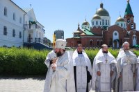12-В Андреевском кафедральном соборе состоялось отпевание архимандрита Спиридона (Теплухина)