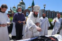 19-В Андреевском кафедральном соборе состоялось отпевание архимандрита Спиридона (Теплухина)